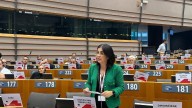 Darias defiende en Bruselas: "El Pilar social no puede verse debilitado por un marco financiero"