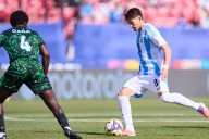 La selección Argentina sub 20 golea a Nigeria