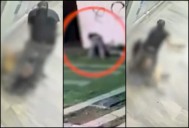 Hombre golpea brutalmente a su pareja embarazada en Tlaquepaque (VIDEO)