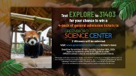 Text2Win Tickets To The Greensboro Science Center