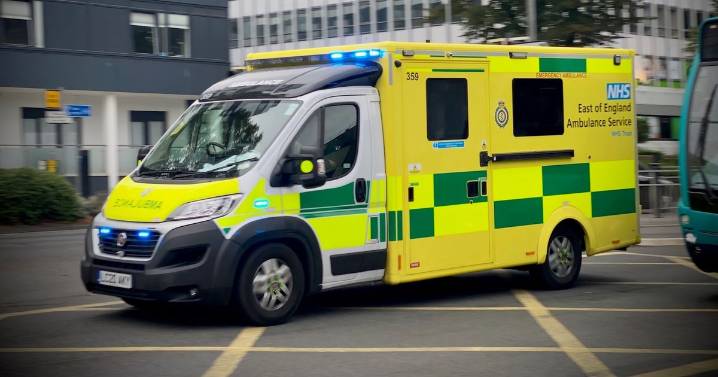 Woman rushed to hospital after motorway crash in Cambridgeshire