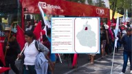 Marchas y bloqueos que afectarán HOY jueves 16 de octubre en CDMX
