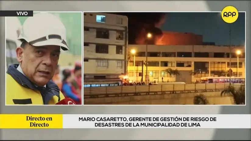 Incendio de código 3 en galería del jirón Huanta moviliza a los bomberos en el Cercado de Lima [VIDEO]