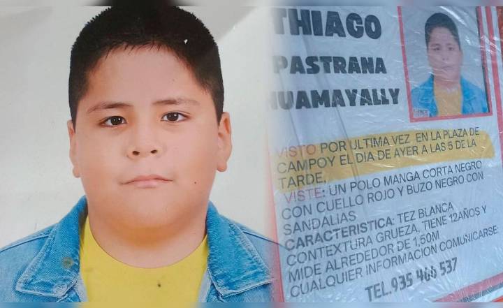 Menor de 12 años con TDAH desapareció en San Juan de Lurigancho: fue visto por última vez en SJM