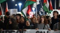 Masiva manifestación propalestina se tomó las calles de Roma