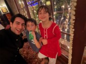 Ibrahim Ali Khan poses with "tabahi bhai" Taimur, Jeh