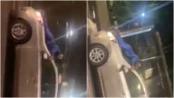 Conductor Intenta Huir Tras Choque y se Lleva a Hombre en el Cofre más de 600 Metros