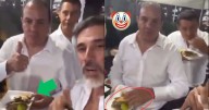 Video de Sergio Mayer y Cuauhtémoc Blanco comiendo tacos en plena sesión vuelve a circular tras polémica de pádel