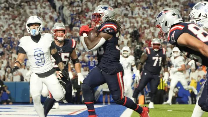 Patriots' Drake Maye era has its defining win vs. Bills with huge Stefon Diggs stats