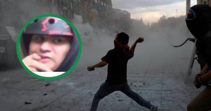 Identifican a 3 sujetos del “bloque negro” que vandalizaron en la marcha del 2 de octubre