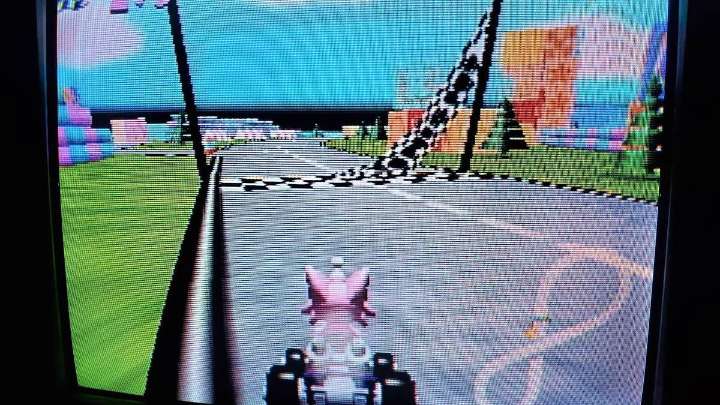 Kitty Kart 64 is Mario Kart meets psychological horror