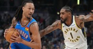 Shorthanded Pacers hold emotional tribute to Leonard before opening loss