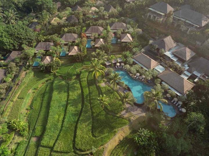 ¡Sorprendente! Conoce este destino de lujo escondido entre arrozales balineses