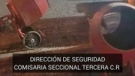 Intentaban robar hormigoneras en un predio de avenida Yrigoyen