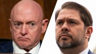 Kelly, Gallego confront Speaker Johnson outside his office