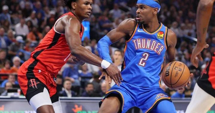 OKC Thunder win 2OT thriller over Houston Rockets on banner night backed by clutch points from star Shai Gilgeous