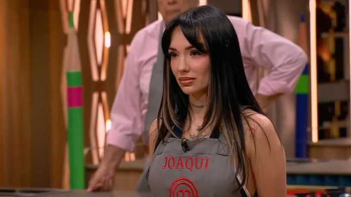La Joaqui tuvo una crisis de nervios en MasterChef: qué le pasó