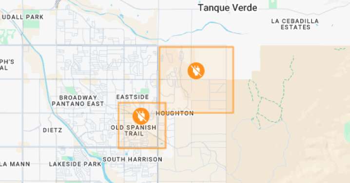 Power outage affecting over 1,000 customers on Eastside, TEP says