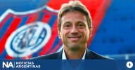 San Lorenzo: Marcelo Moretti volvió a aparecer en la sede y se fue escoltado por la policía