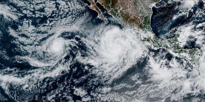 Huracán Priscilla: cierran puertos debido a fuerte oleaje