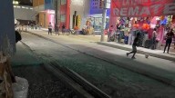 Se rompe registro de obra recién concluida en Acatlán y mujer resulta lesionada