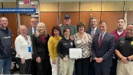 Correctional officer honored for saving choking child