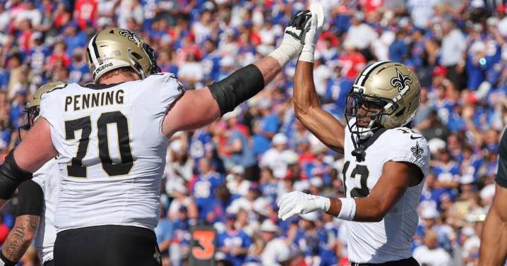 Trevor Penning injured again as absences upfront force Saints to get creative