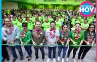 Renán Sánchez Tajonar inaugura la Casa Verde en Playa del Carmen