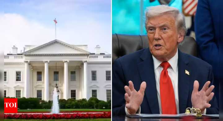 Man crashes car into White House gate; Trump inside during incident; arrested immediately