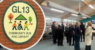 Town's new £750k hub and library hailed a success thanks to community effort