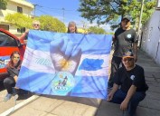 Motoqueros solidarios llevan donaciones al interior de Salta
