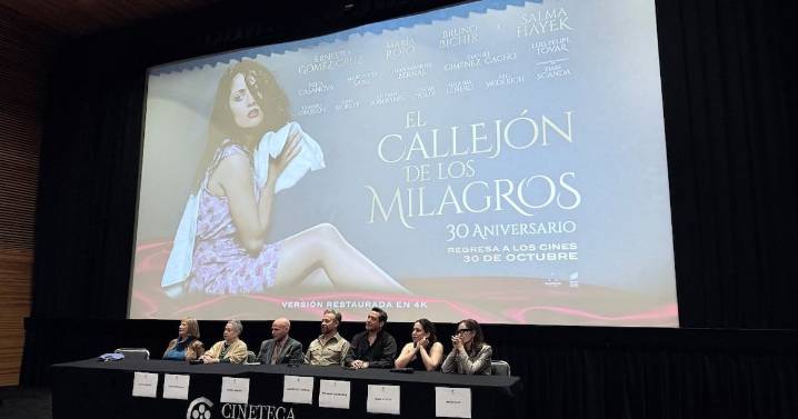 El callejón de los milagros regresa a los cines por su 30 aniversario