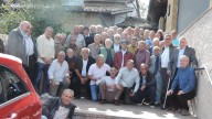 Los 101 del pozo Polio: el encuentro de antiguos trabajadores de la mina de Mieres que hizo "recordar viejos tiempos"