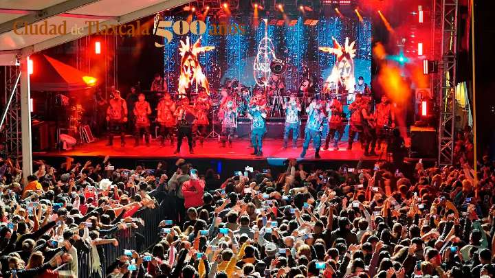 Así se vivió el histórico concierto de los 500 años de la Ciudad con la tribu Cuisillos