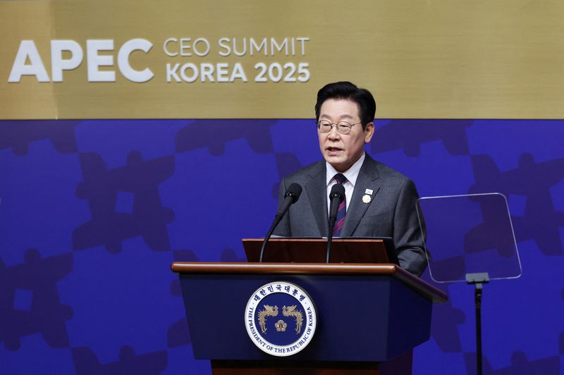 South Korea's President Lee warns protectionism and nationalism are rising