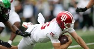 No. 7 Indiana topples No. 3 Oregon 30