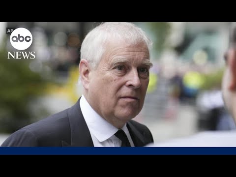 Prince Andrew stripped of his 'prince' title, per Buckingham Palace