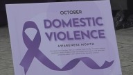Survivors walk for Domestic Violence Awareness Month in Mecklenburg County