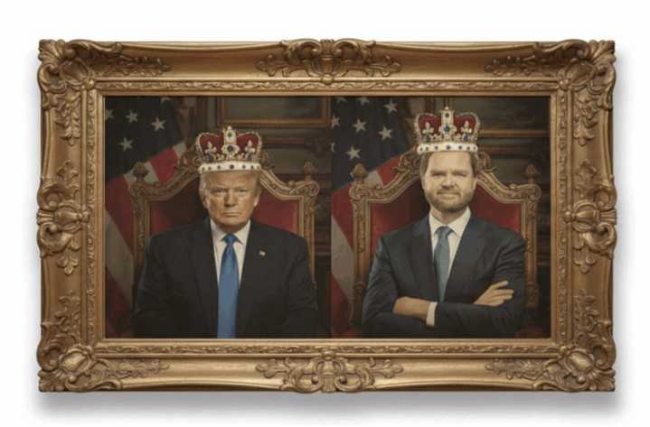 Trump comparte videos generados por IA autoproclamándose rey tras manifestaciones “No Kings”