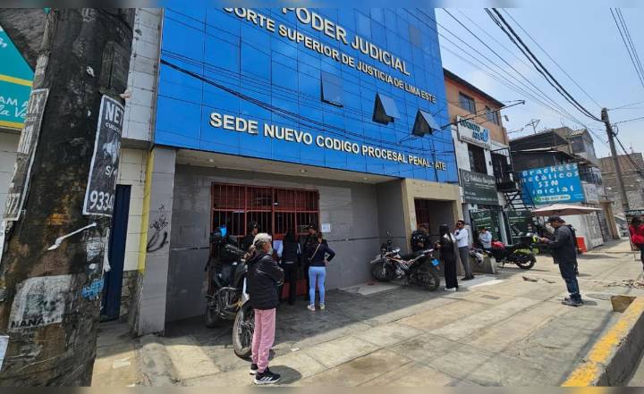 Dejan explosivo en sede del PJ de Ate y carta que exige no liberar a criminal