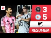 Inter Miami vs. Chicago Fire (3-5): video, resumen y goles por la MLS 2025