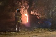 Teocaltiche vivió otra noche de incendio de autos
