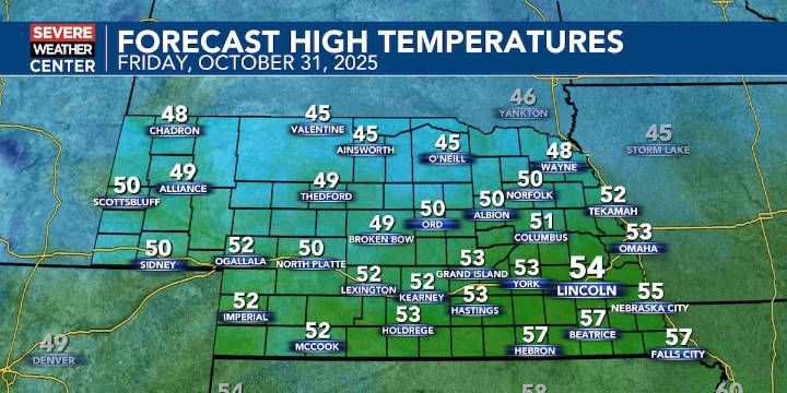 Halloween Forecast: A chill in the air...but not overly frightful