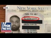 Illegal immigrant arrested with 'NO NAME' on driver's license: 'SHAMEFUL'