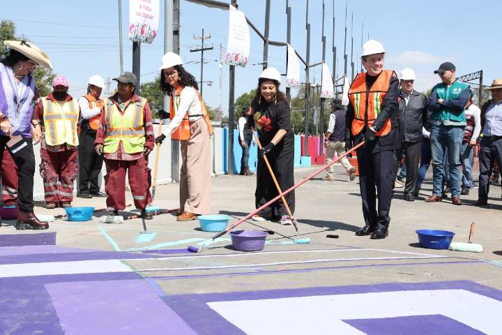 Inician obras de rehabilitación y nuevo mercado en zona del Estadio Azteca rumbo al Mundial 2026