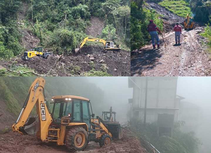 Liberan algunos caminos en la Sierra Alta y Otomí Tepehua de Hidalgo