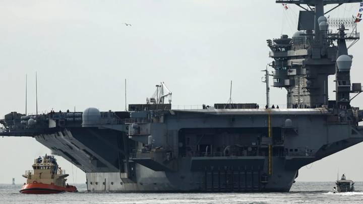 Dos aeronaves de la Marina de EEUU sufren accidentes en el mar del Sur de China