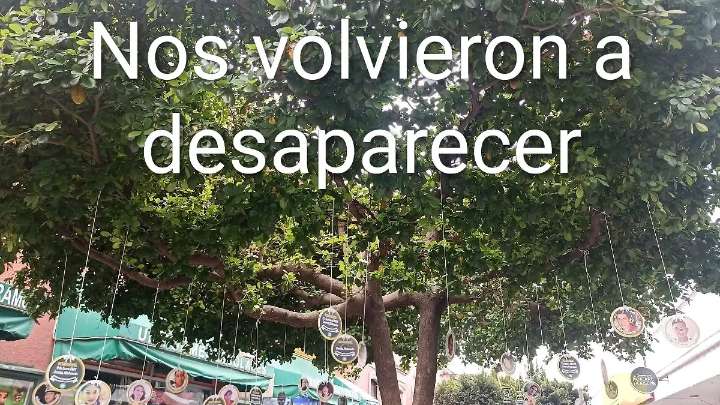 Madres buscadoras denuncian al Gobierno de Zamora por retirar fotos de desaparecidos