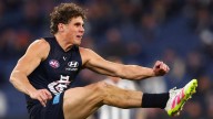Only one of Charlie Curnow and Rowan Marshall could get to Geelong in the trade period