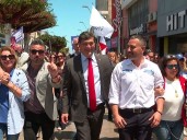 Candidato presidencial Franco Parisi visita la capital regional
